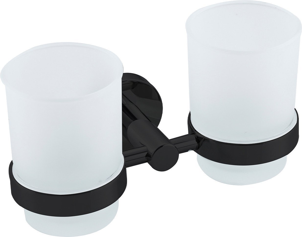 Набор стаканов для зубной щетки и пасты Lauter 21SH72082 (Matt Black)