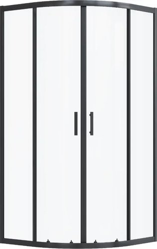 Душевой уголок Santek Вэлия 90х90 1.WH50.1.791 (черный)