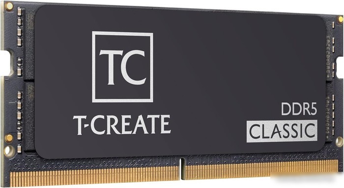 Оперативная память Team T-Create Classic SODIMM 16ГБ DDR5 5600 МГц CTCCD516G5600HC46A-S01