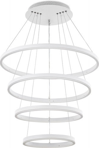 Подвесная люстра LED4U 55000-4 WH