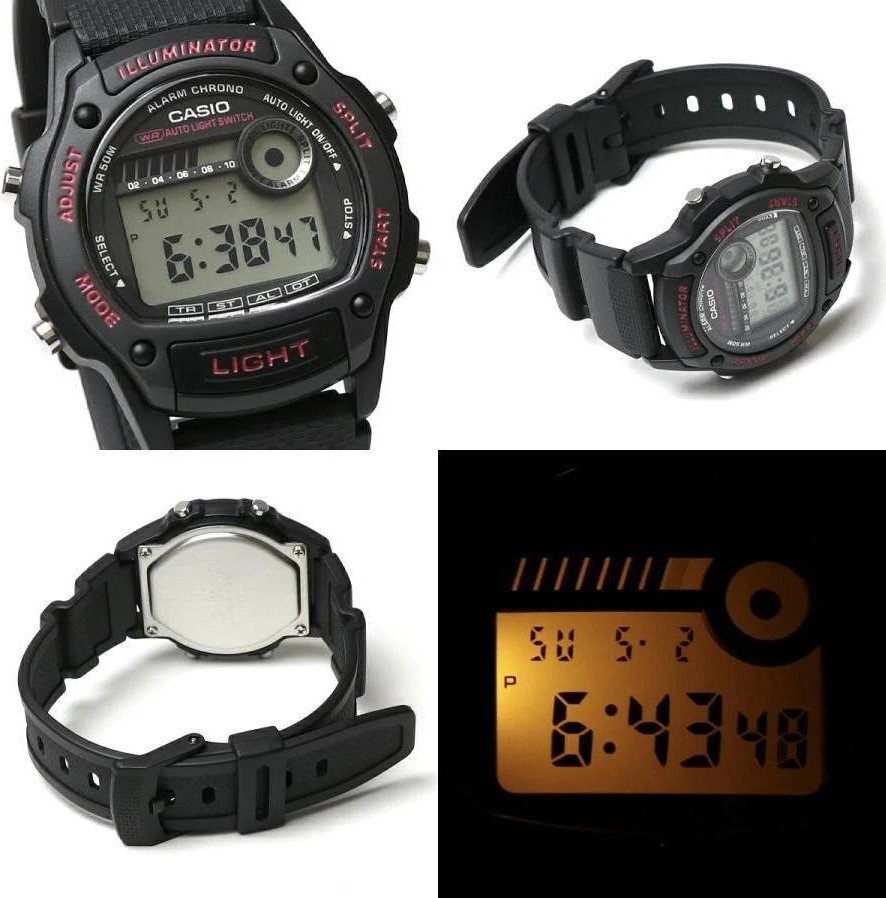Наручные часы Casio W-220H-1A2