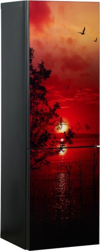 Холодильник Орск 175 G glass Zakat (цветной принт)