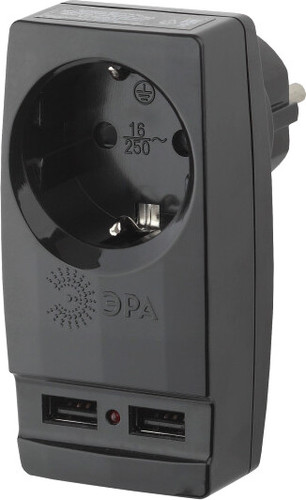 Разветвитель ЭРА SP-1e-USB-B Б0026333