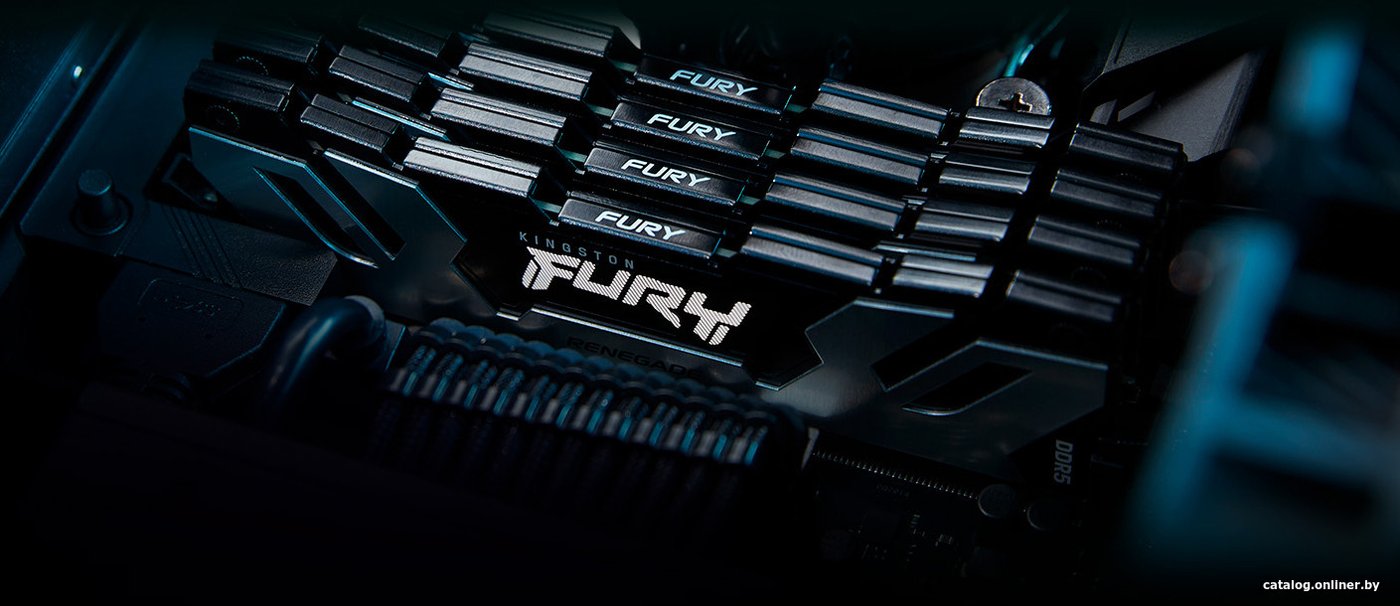 Оперативная память Kingston FURY Renegade 16ГБ DDR5 7600МГц KF576C38RS-16