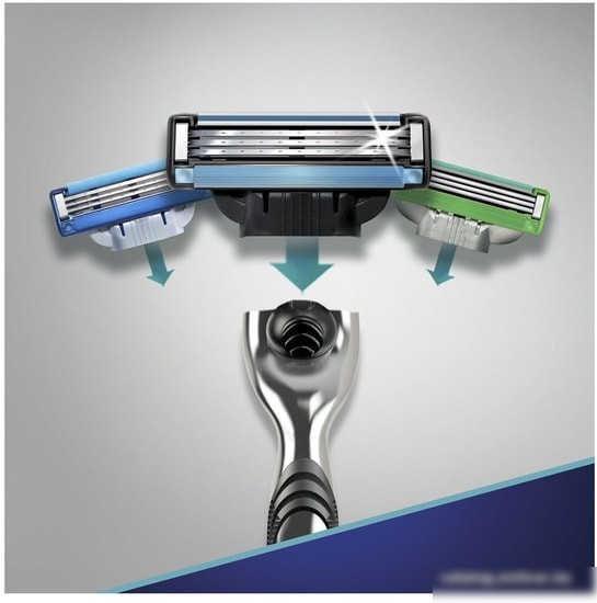 Бритвенный станок Gillette Mach3 1 сменная кассета