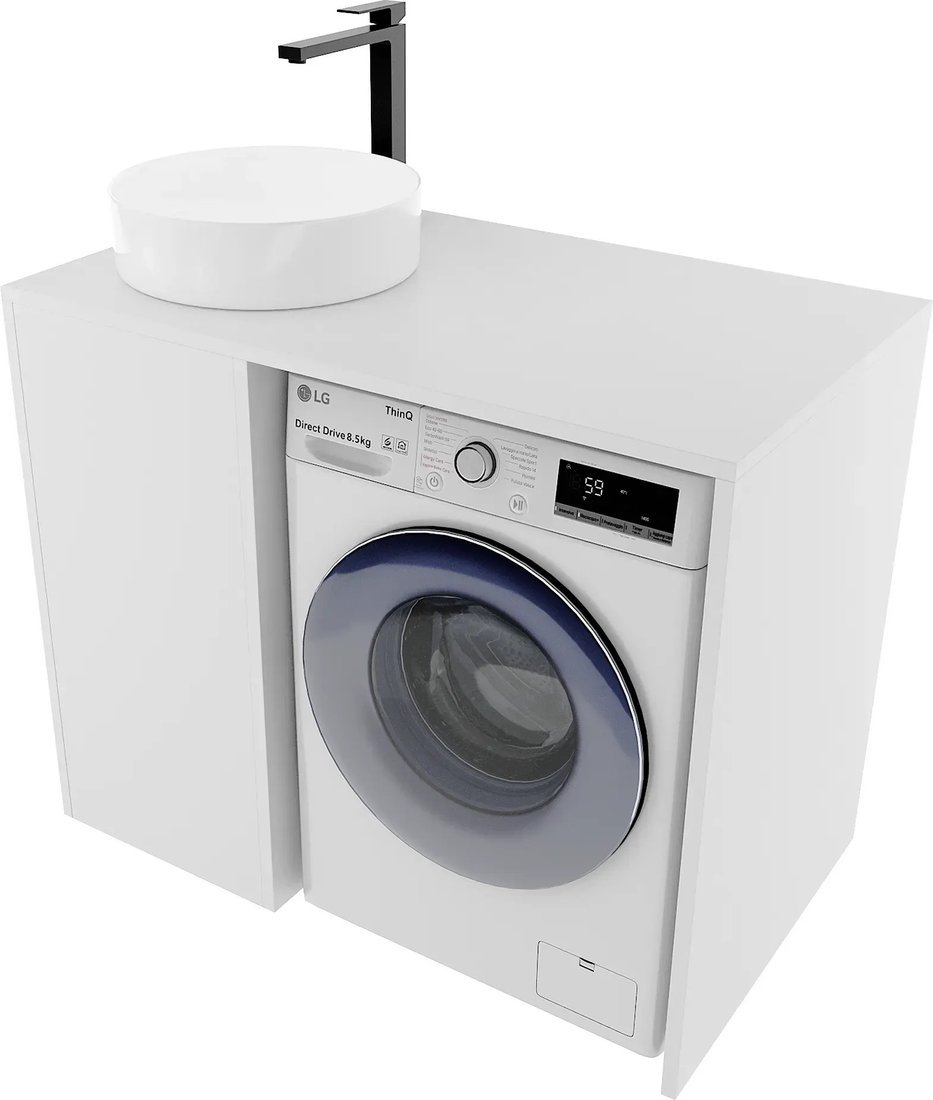 ЗОВ Тумба с умывальником Стамбул Премиум 120 S120LWP0LWPWMD-OL7044F