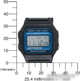 Наручные часы Casio F-105W-1A