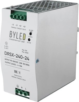 Блок питания Byled DRSX-240-24