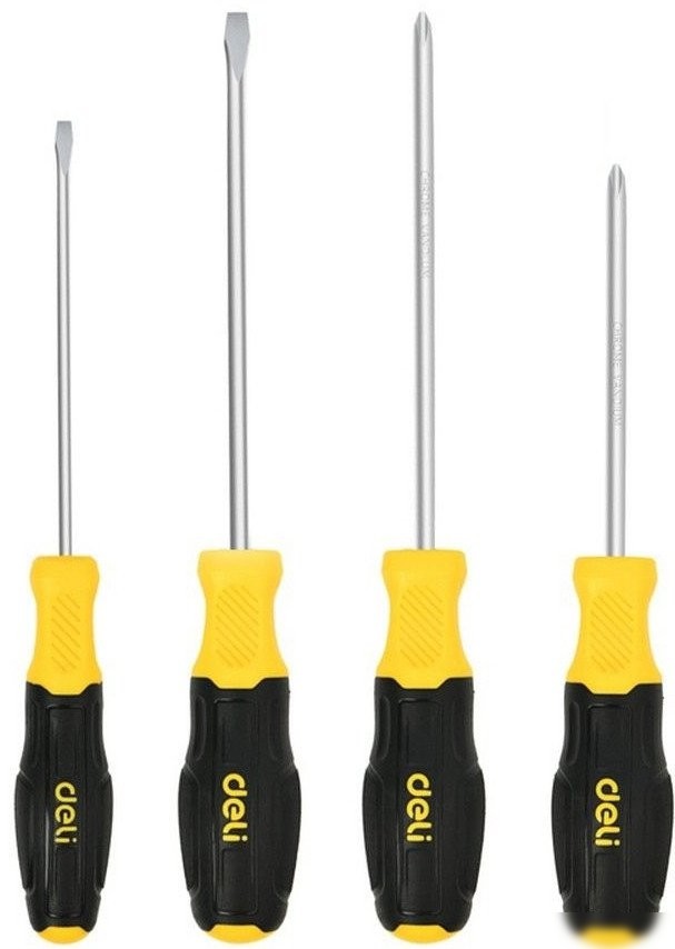 Набор отверток Deli DL630004N (4 предмета)