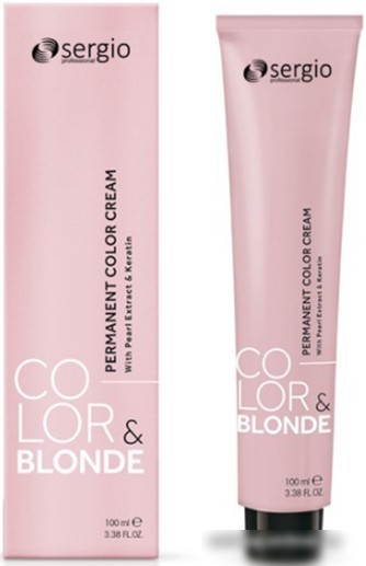 Sergio Professional Color&Blonde 4.1 коричневый пепельный