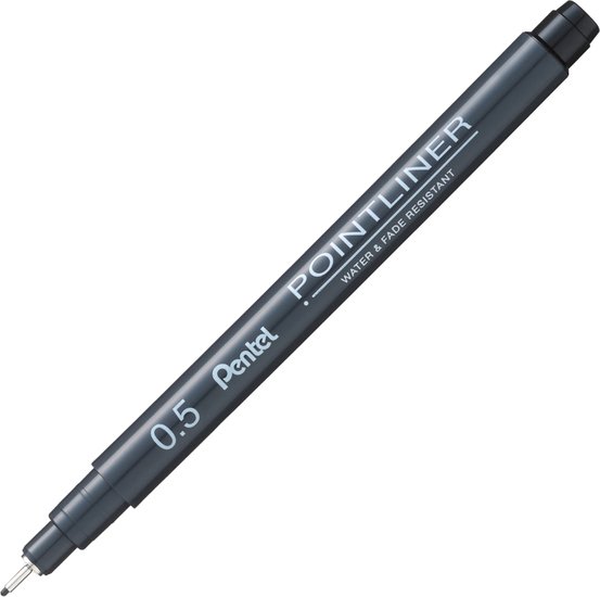 Линер Pentel Pointliner S20P-5A