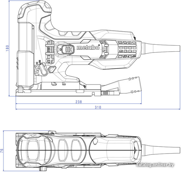 Электролобзик Metabo STE 100 Quick