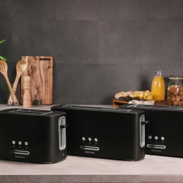 Тостер Cecotec Toast&Taste 10000 Extra (черный)