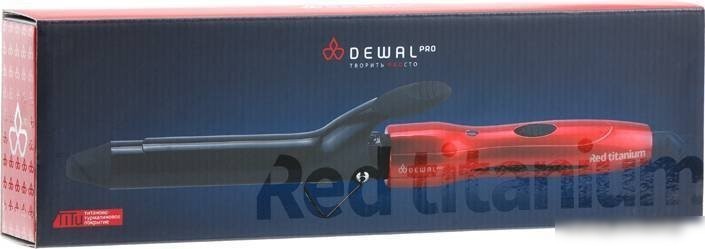 Круглая плойка Dewal Red Titanium 03-2013