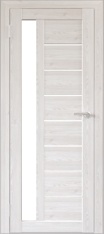 Межкомнатная дверь Юни Бона 04 80x200 (лиственница сибиу/матовое стекло)
