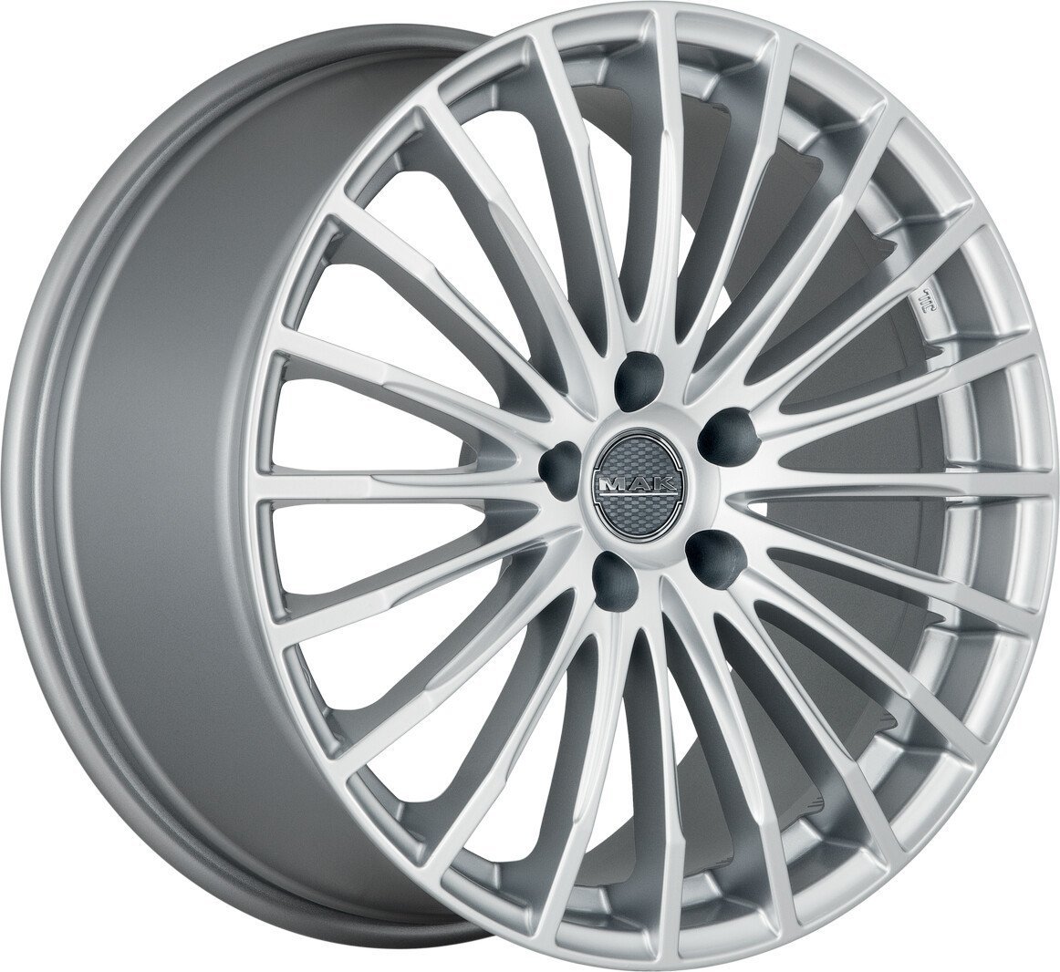 Литые диски MAK Fatale 17x7.5" 5x112мм DIA 76мм ET 43мм Silver