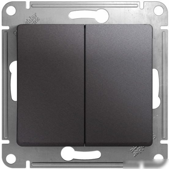 Выключатель Schneider Electric Glossa GSL001351 (графит) Выключатель Schneider Electric Glossa GSL001351 (графит)