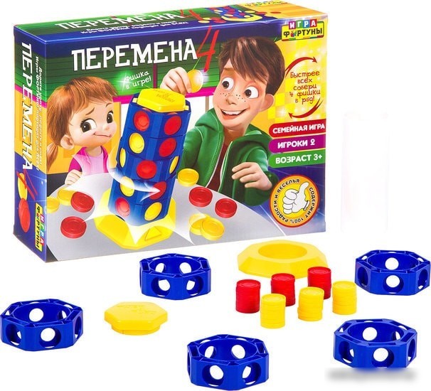 Настольная игра Фортуна 4 перемена Ф86619
