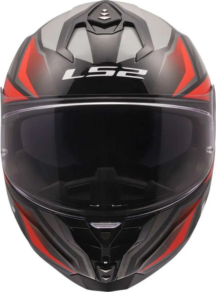 Мотошлем LS2 FF817 Challenger II Viper (XL, серый/красный)