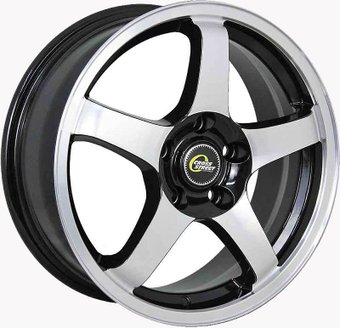 Литые диски Cross Street CR-14 16x6" 4x100мм DIA 60.1мм ET 50мм BKF