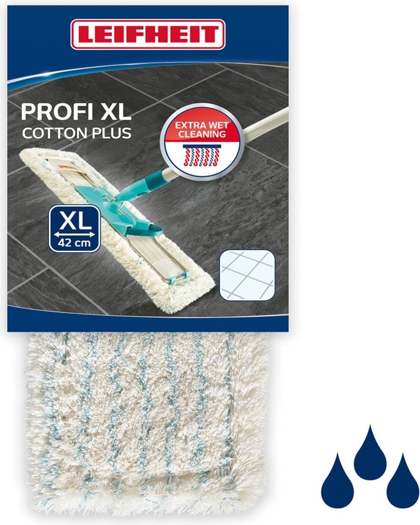 Моп (тряпка) Leifheit Profi XL Cotton plus 55117