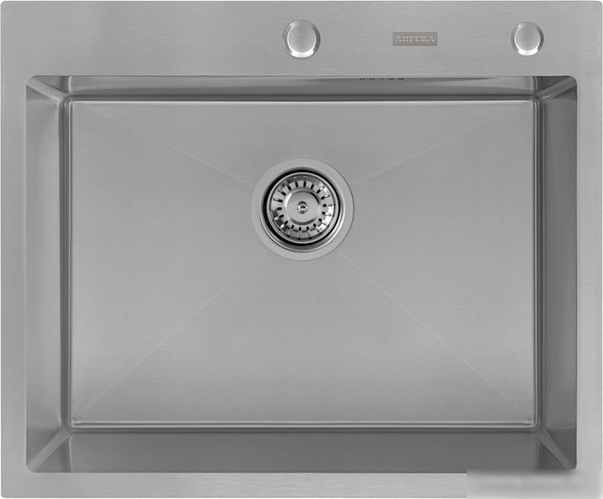 Кухонная мойка ARFEKA ECO AR 600*500 + AR RM 01 + AR DS 11 SATIN