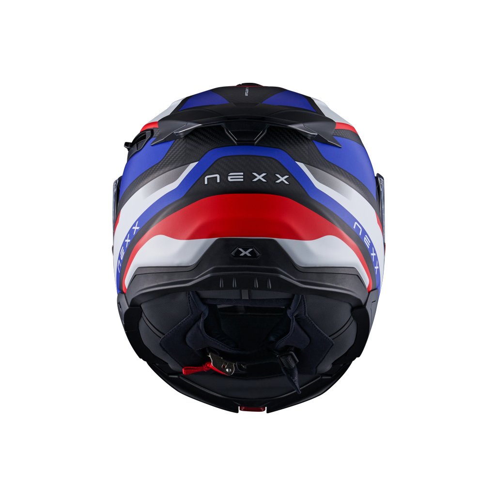 Мотошлем Nexx Helmets X.Lifetour Pro Mile (M, синий/красный)
