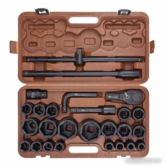 Набор трещотка с головками Forstime FT-68262-5MPB (26 предметов)