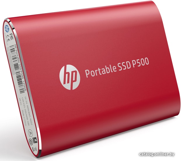 Внешний накопитель HP P500 120GB 7PD46AA (красный)