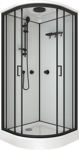 Душевая кабина Triton Прайм-Блэк М3 90х90В