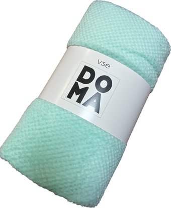 Плед Миланка Vse Doma Блю Тиффани 150x200 (пиноли/мятный)