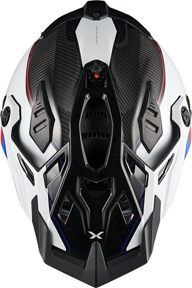 Мотошлем Nexx Helmets X.Rally Raid (XL, синий/красный)