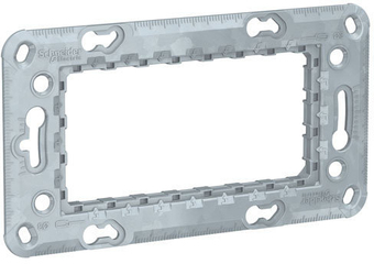 Суппорт для розетки Schneider Electric Unica Modular NU7104