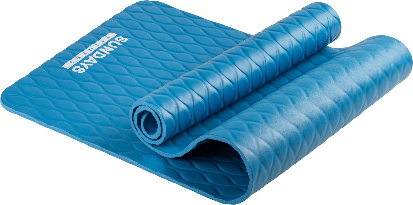 Коврик Sundays Fitness IR97505C (голубой)