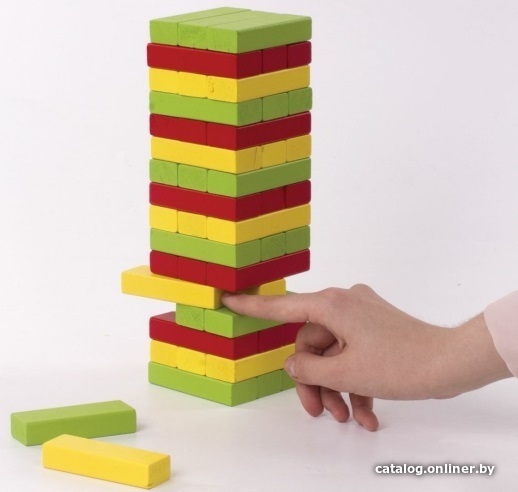 Настольная игра Золотая сказка Цветная башня 662295