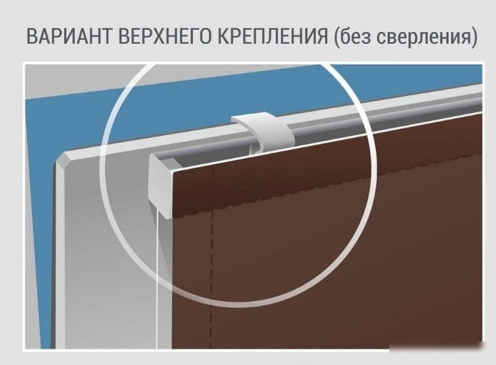 Римская штора Delfa Мини Diamond СШД-01М 554/248 (57x160, бирюзовый)