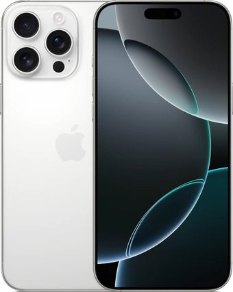 Телефон Apple iPhone 16 Pro Max 512GB (белый титан)