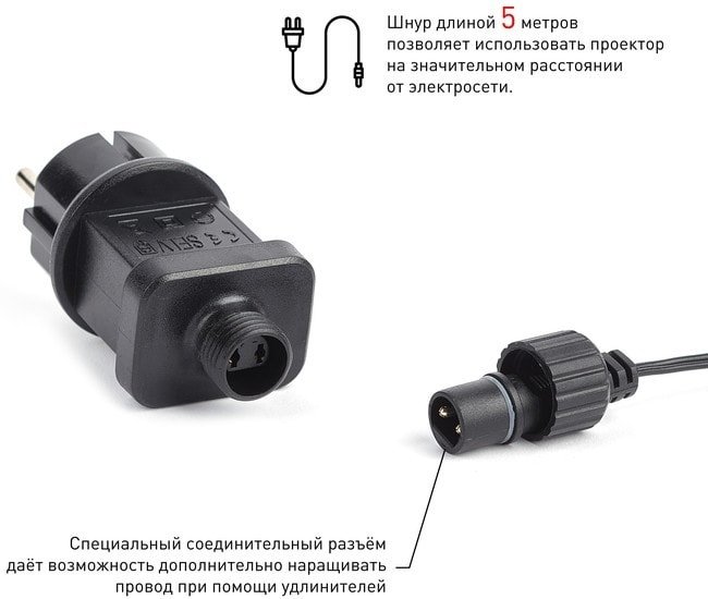 Проектор ЭРА ENIOP-02 Laser Дед Мороз