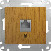 Розетка компьютерная Schneider Electric Glossa GSL000581K (дуб)