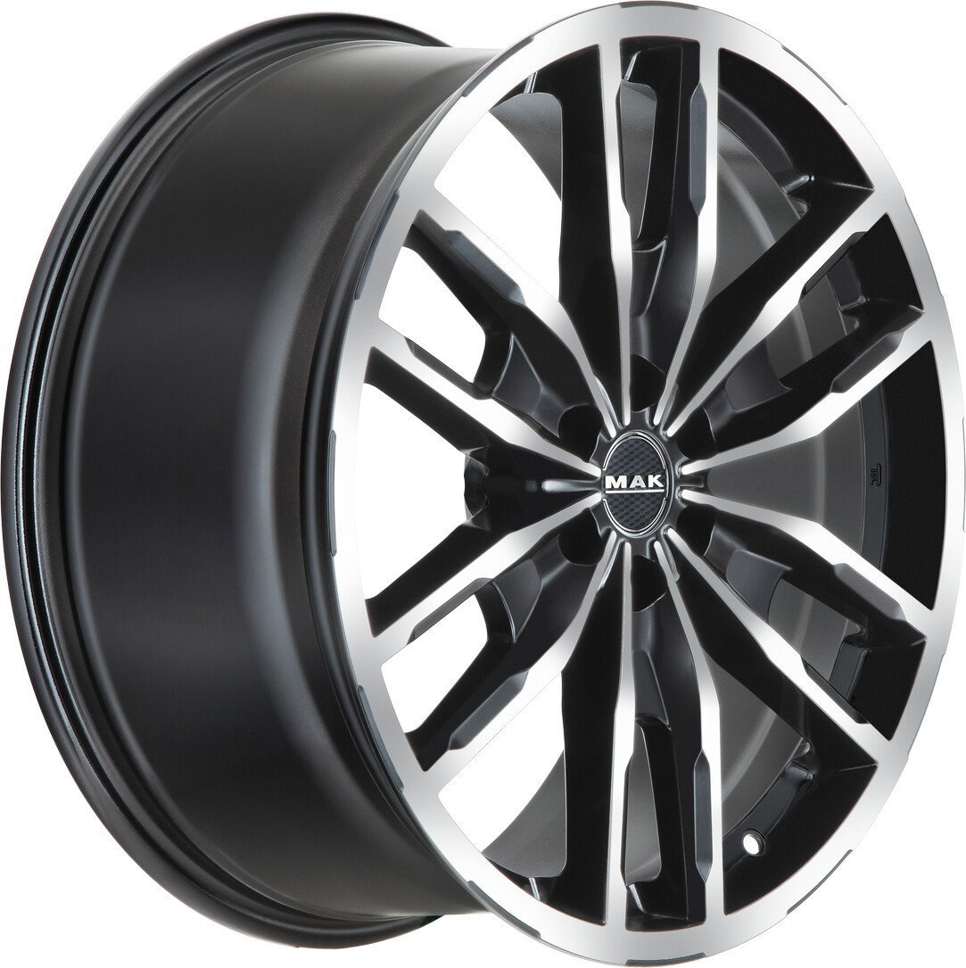 Литые диски MAK Peak 17x7.5" 6x139.7мм DIA 106.1мм ET 25мм Black Mirror