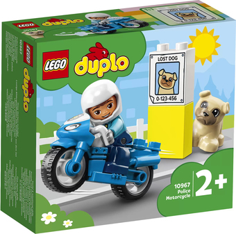 Конструктор LEGO Duplo 10967 Полицейский мотоцикл