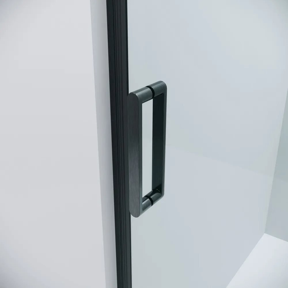 Душевой уголок Grossman Classic 110x100x195 120.K33.04.1110.42.00 (графит сатин/стекло прозрачное)