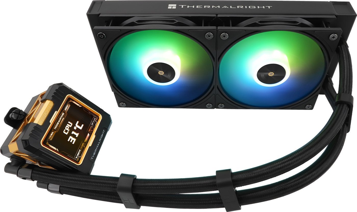 Система жидкостного охлаждения для процессора Thermalright Frozen Warframe 240 ARGB (черный)