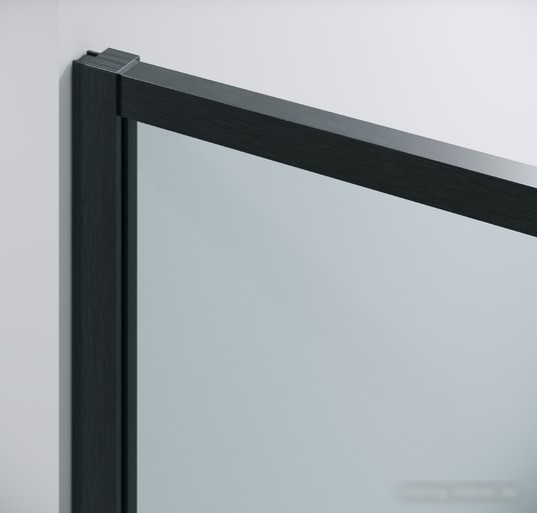 Душевая стенка Grossman Galaxy 80x195 200.K33.01.80.42.00 (графит сатинстекло прозрачное)