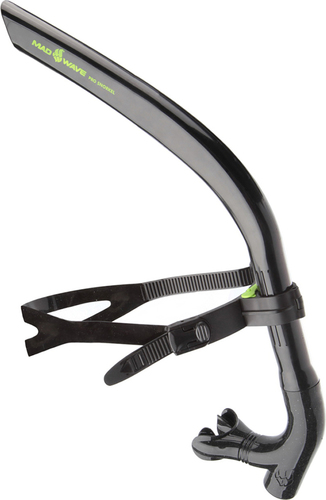 Трубка для плавания Mad Wave Pro Snorkel (черный)
