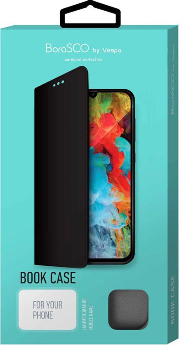 Чехол для телефона BoraSCO Samsung Galaxy M32 40353 (черный)