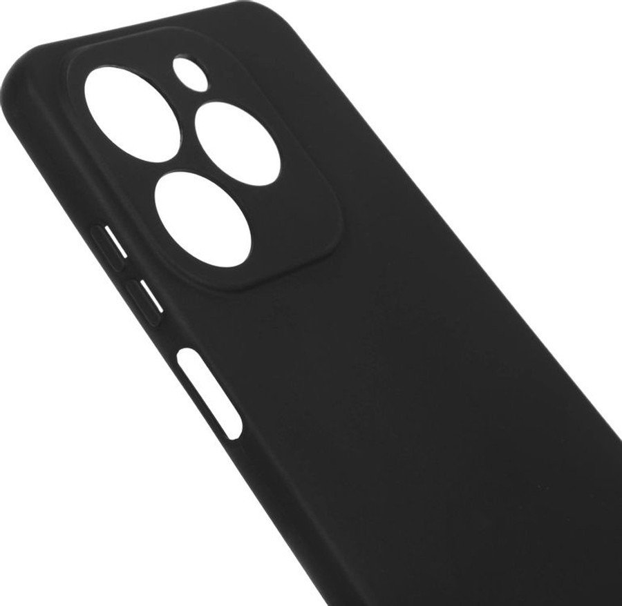 Чехол для телефона BoraSCO Silicone Case для Infinix Hot 40i/Smart 8/Smart 8 Plus 72733 (черный)