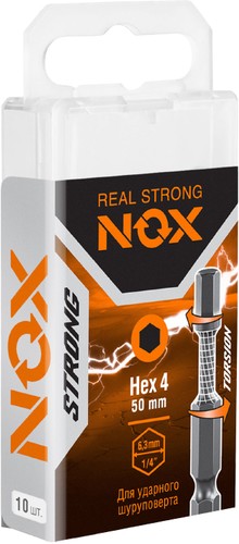 Набор бит Nox 338450 (10шт)