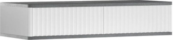 Тумба Shtabe Royal 5010 эко (белый/металл бруклин)