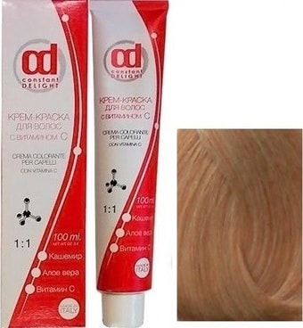 Крем-краска для волос Constant Delight Crema Colorante с витамином С 9/4 (блондин бежевый)